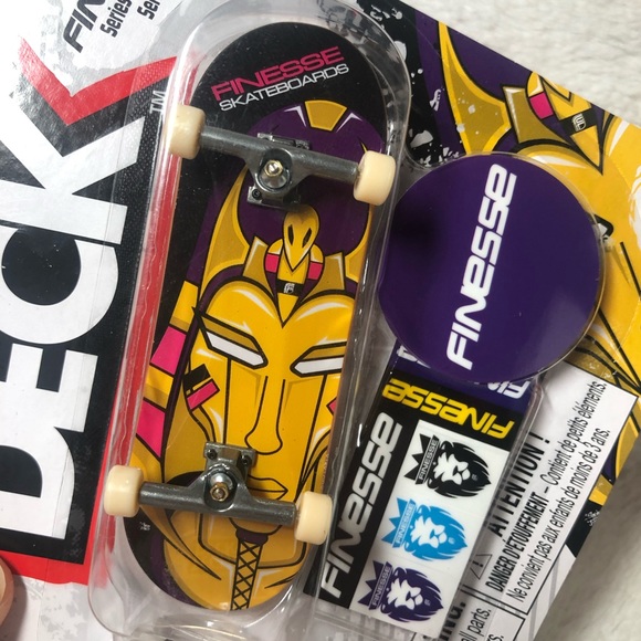 Tech Deck Toy Machine Billy Marks Ghost x Finesse Skateboards Fingerboard 2 Pack - Picture 4 of 8